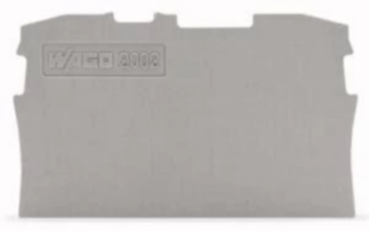 Päätylevy Wago 2002 -sarja - PÄÄTYLEVY WAGO 2002-1291 0.8mm HAR