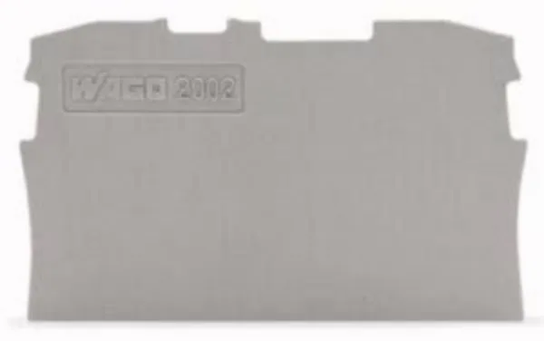 Päätylevy Wago 2002 -sarja 2002-1291 0.8mm HAR
