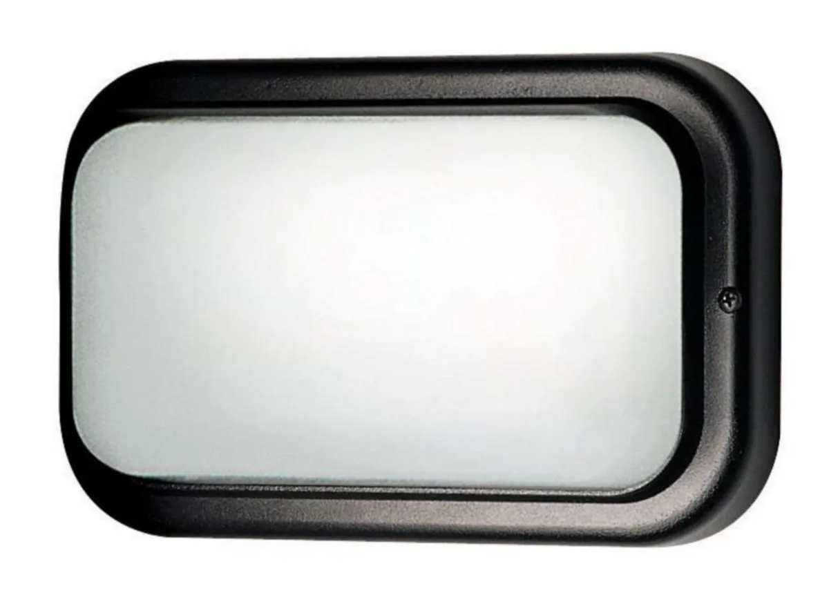 Seinävalaisin ulko Airam Kappa LED, IP55 IK03 9W/830 GLFR BK – 3000