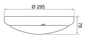 Tunnistinvalaisin pinta Airam Pro Sono - TUNNISTINVALAISIN SONO IP54 15W 835 RA/MS PCO WH