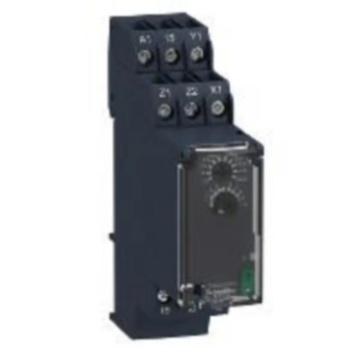 Aikarele päästöhidastettu Schneider Electric Zelio - PÄÄSTÖHIDASTUSAIKARELE ZELIO RE22R1CMR. 1C/O. 24-240VAC/DC