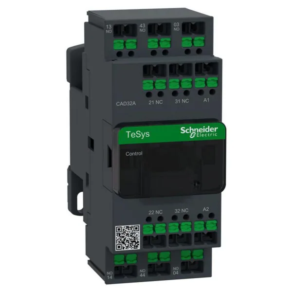 Apukontaktori Schneider Electric TeSys 3NO 2NC 3P 48V AC SNAP-IN