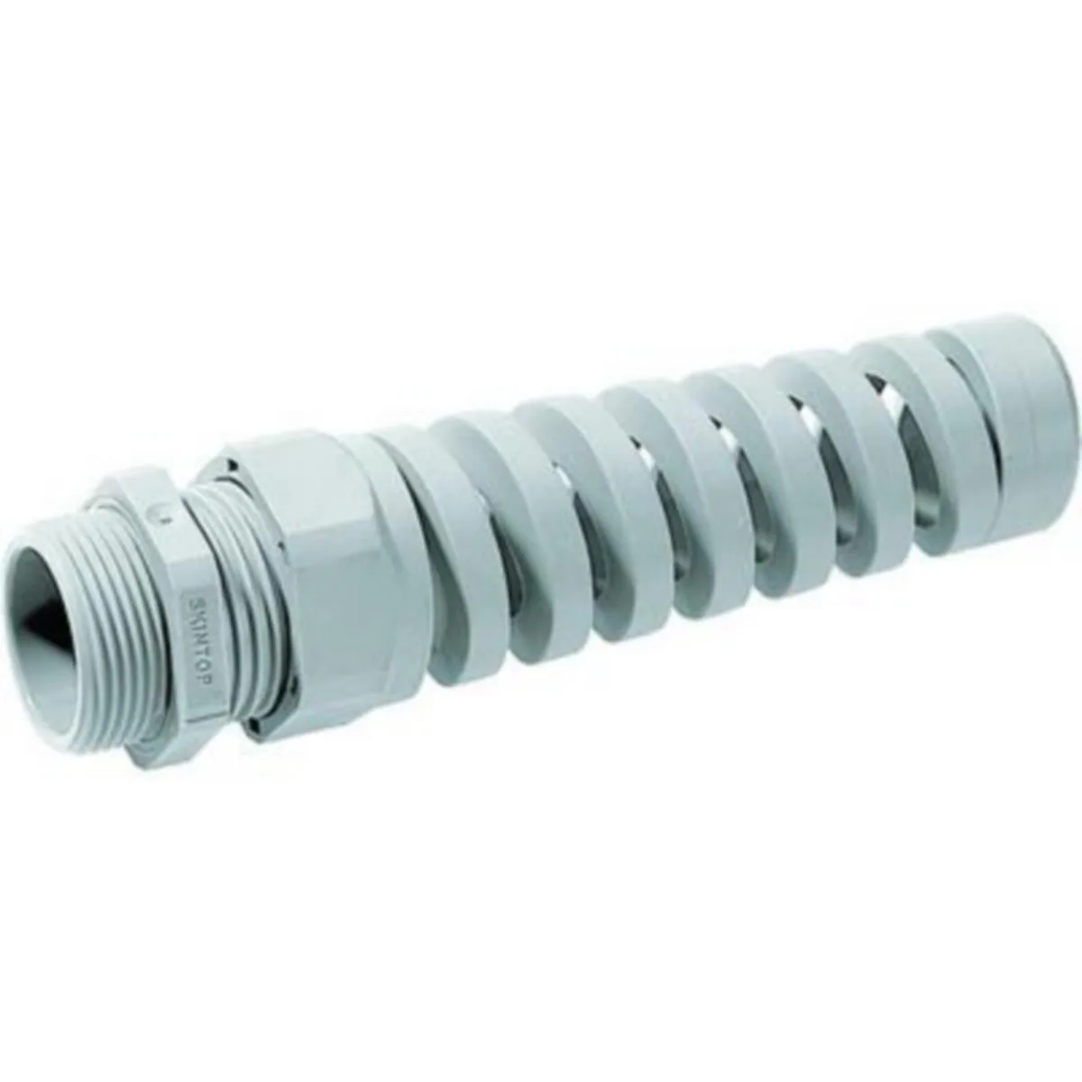 Holkkitiiviste muovi SKINTOP murtumissuojaspiraalilla BS-M M25 9-17mm RAL7035 IP68