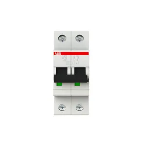Johdonsuojakatkaisija ABB S200 C-käyrä 2-nap - JOHDONSUOJAKATKAISIJA S200 S202-C10 2-NAP C10A
