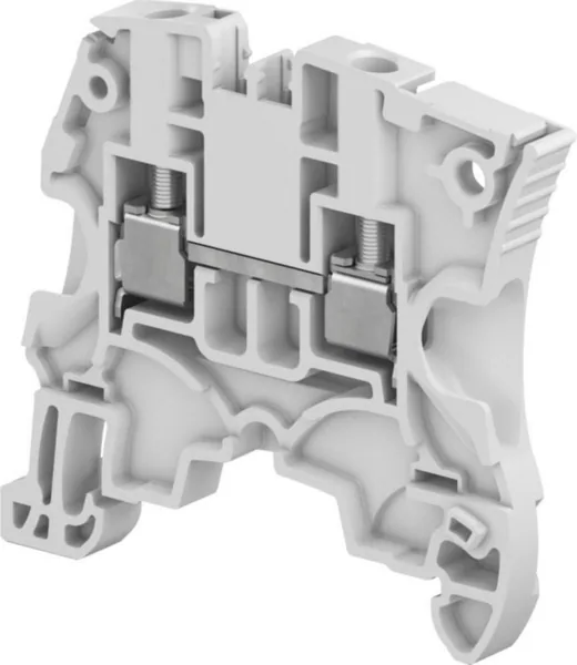 Läpivientiliitin TE / ABB Entrelec -liittimet HARMAA, LEV:5,2MM, JOHTO:4MM2