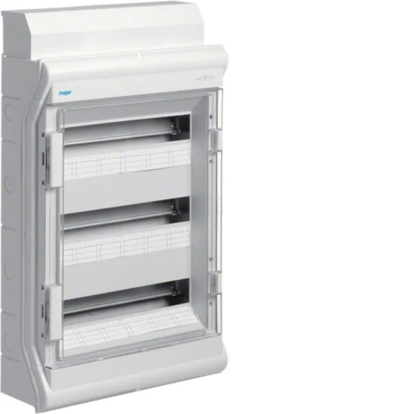 Moduulikotelo pinta PC Hager Vector IP54 VE318DN 3X18M