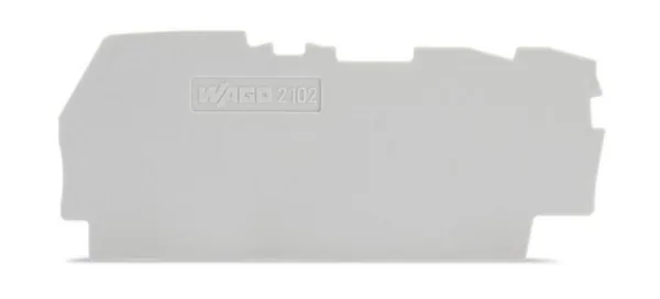 Päätylevy Wago 2102-sarja TOP JOB S 2102-13.LIITTIMILLE.0.8mm HAR