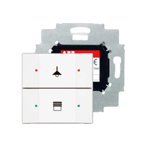Painike KNX ABB Impressivo väyläliityntäyksiköllä 2 MV T U B VAL