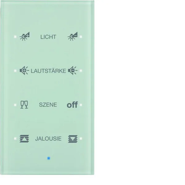 Painike KNX Hager TS Sensor 4OS. LISÄT. OP. LASI VAL