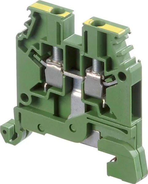 Maadoitusliitin TE / ABB Entrelec -liittimet 6MM, JOHTO:4MM2, VIHR/KELT