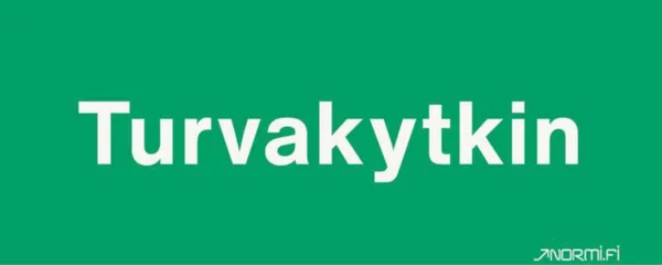 Merkintätarra Normiopaste TURVAKYTKIN