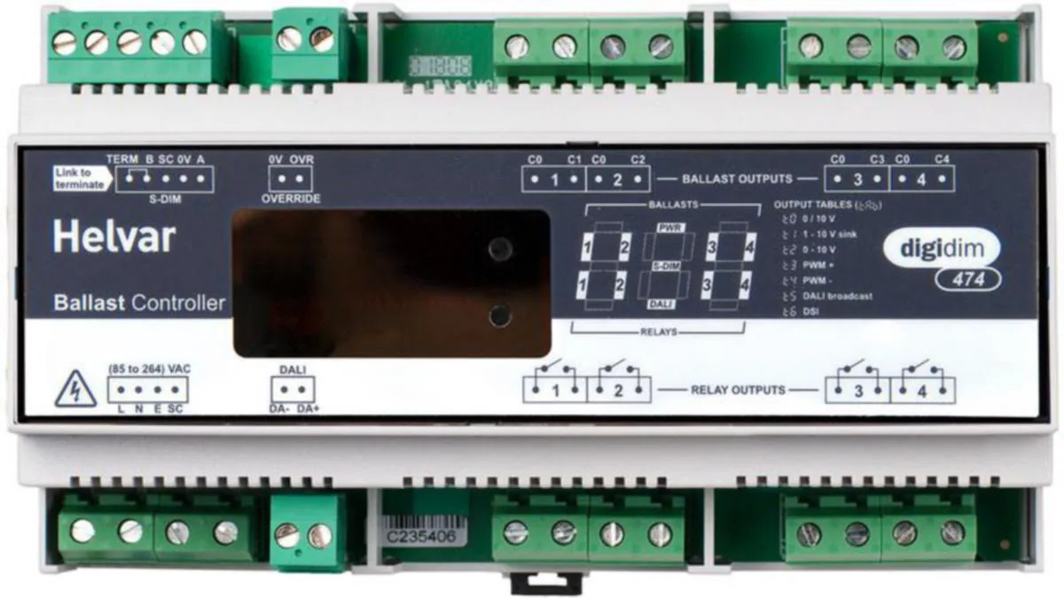Muunnin Helvar Digidim 474 - OHJAUSYKSIKKÖ DIGIDIM DIGIDIM 474