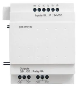 Ohjelmoitava rele Schneider Electric Zelio SR XT - OHJELMOITAVA RELE ZELIO SR XT 10 I-O 24 VDC