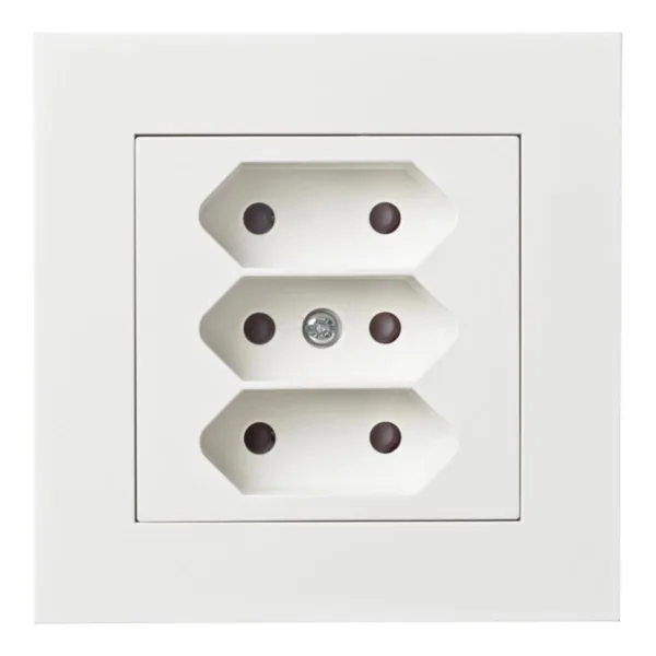Pistorasia ELKO Plus 1 ja EURO upotettava 3E/16A/250V/IP20 UPR VAL