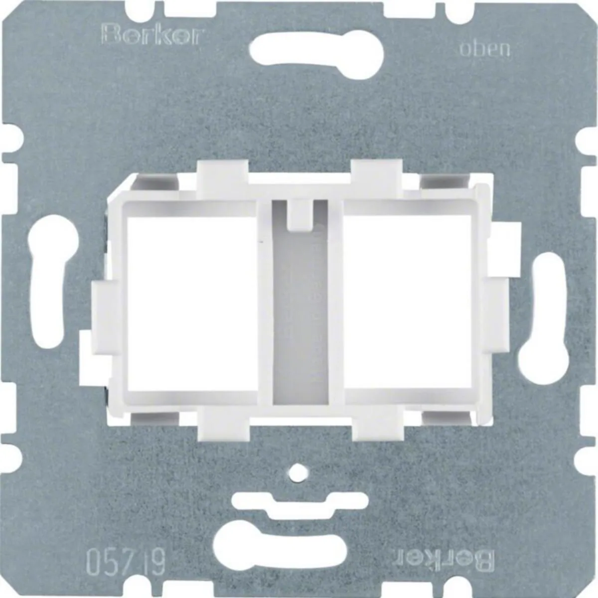 Telerasia Hager S.1 2OS. RJ45 AMP/BRAND-REX VAL – valkoinen