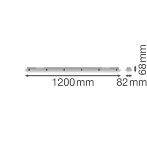 Teollisuusvalaisin suljettu Ledvance Damp Proof PFM Classic GEN3 - TEOLLISUUSVALAISIN SULJ DP PFM DP 1200 26W 830 ML IP66 LJ