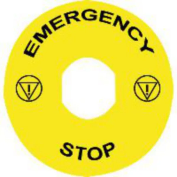 Kilpi Schneider Electronic ZBY8330 EMERGENCY STOP D=90mm