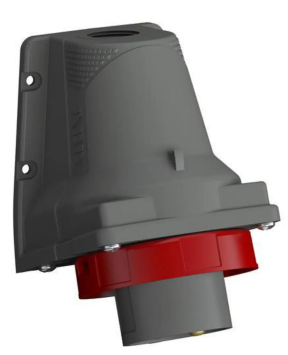 Kojevastake Amphenol Easy & Safe 11H, 32A, IP67, 3P+E – punainen