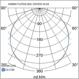 Moduulivalaisin Airam Pro Plateia Q - MODUULIVALAISIN PLATEIA 1200X300 IP40 35W/830 DA2 ACMP