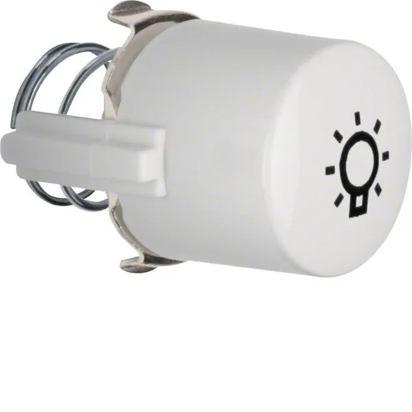 Painike Hager 1930 dev. 5104/510401 "lamp" white