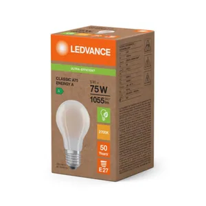 Vakiolamppu Ledvance Super-Efficient - VAKIOLAMPPU SUPER-EFFICIENT CLA 5W/827 1055LM E27 FR ELA