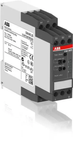 Valvontarele eristys/maavuoto ABB ERISTYS/MAAVU.ABB CM-IWS.2S ERISTYSTASONVALVONTA