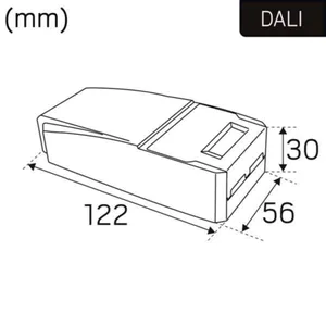 Alasvalo Hide-a-lite Solo - ALASVALO HIDE A LITE IP54 1080lm 15W 3000K DA2 ANT