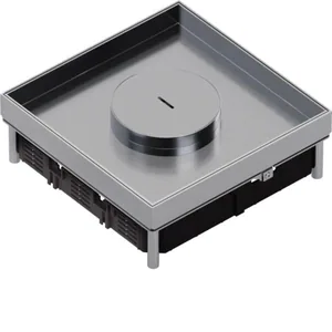 Lattiarasia Hager Electraplan.VE-EE EKQ120 RST - LATTIARASIA ELECTRAPLAN.VE-EE EKQ120 RST 243X243 PUTKI 25MM