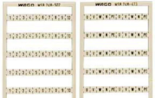Merkintäkilpi Wago 11-20