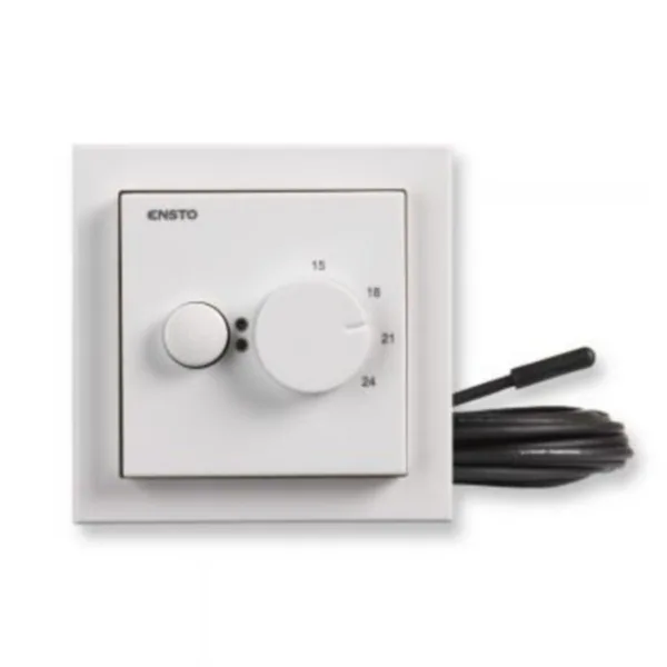 Yhdistelmätermostaatti Ensto ECO16BT-IM Impressivo ECO16BT-IMPRES 16A IP30 U VALK