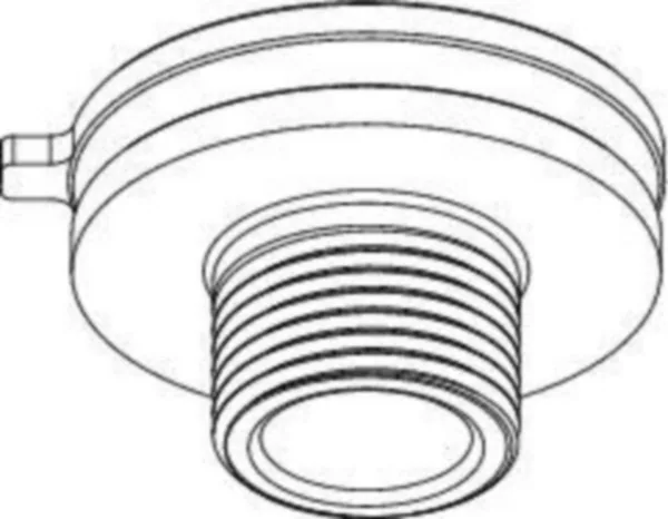 Kiinteä nippeli GLOBAL Trac KISKOTARVIKE XTS56/8.6-9 M13X1 AL