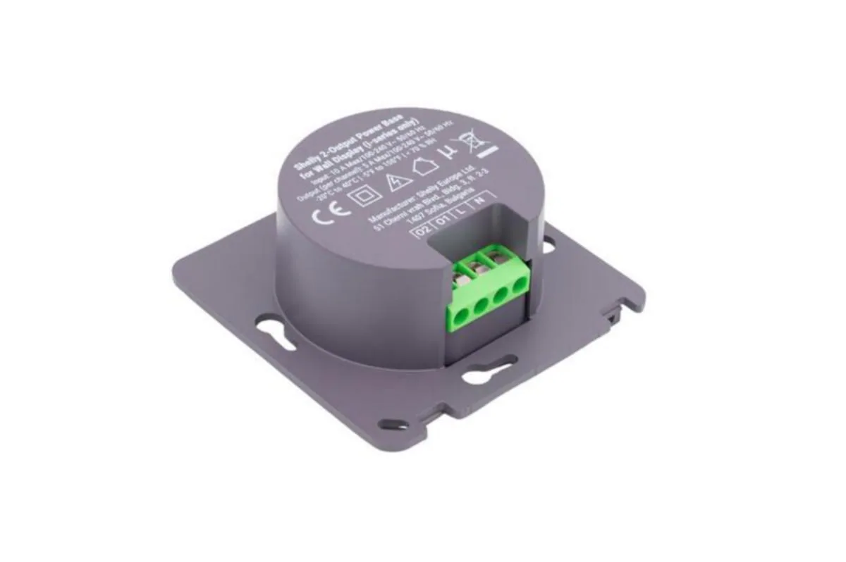 Lähtöyksikkö Shelly - LÄHTÖYKSIKKÖ SHELLY 2-OUTPUT POWER BASE