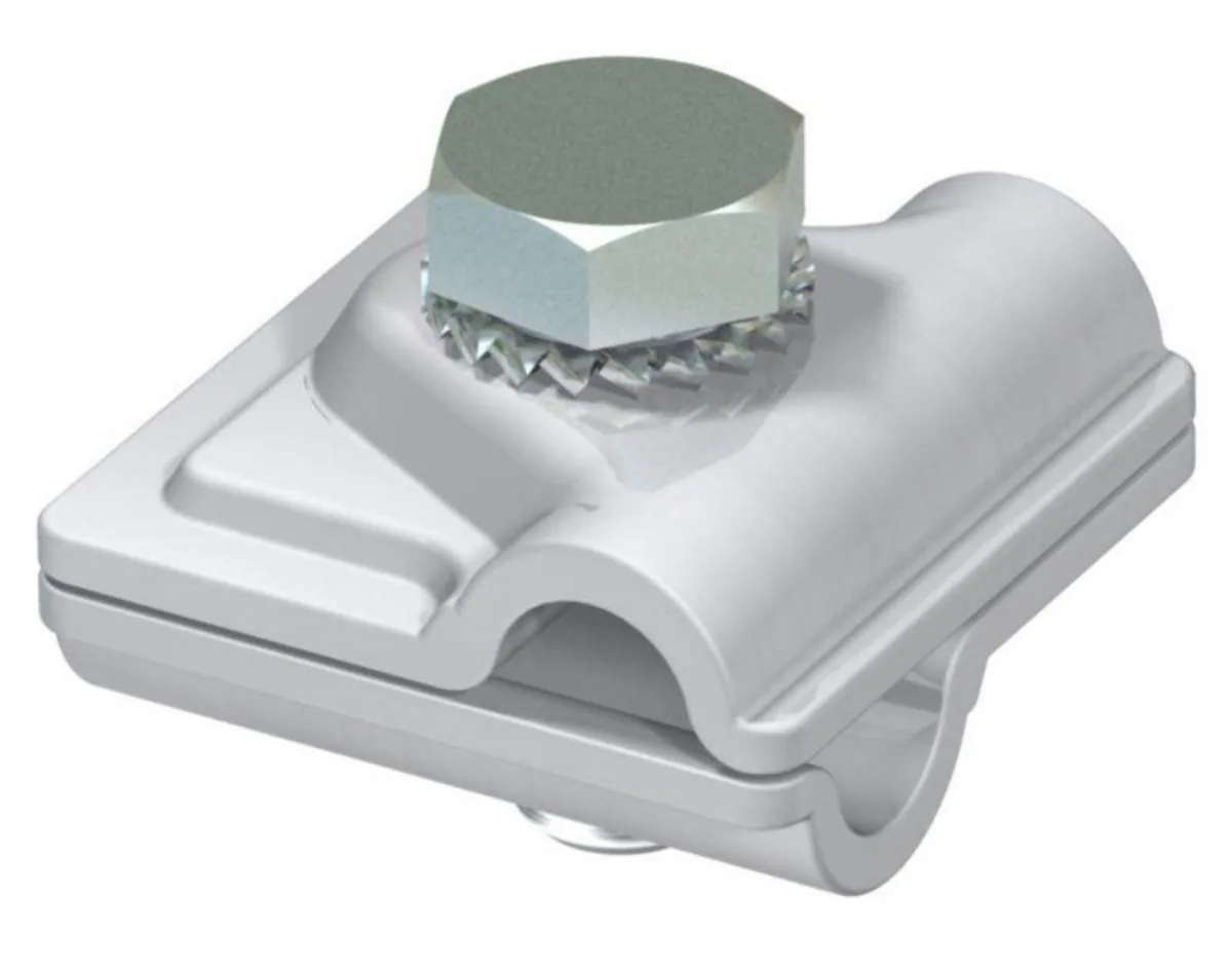 Maadoitusliitin OBO TBS 249 8-10 ALU