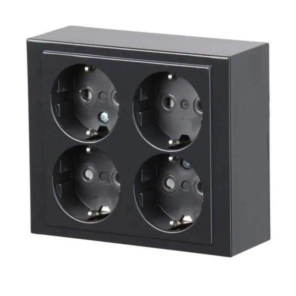 Pistorasia ABB Impressivo 4-osainen IP21 4S/16A/IP21 PPJ HL ANT