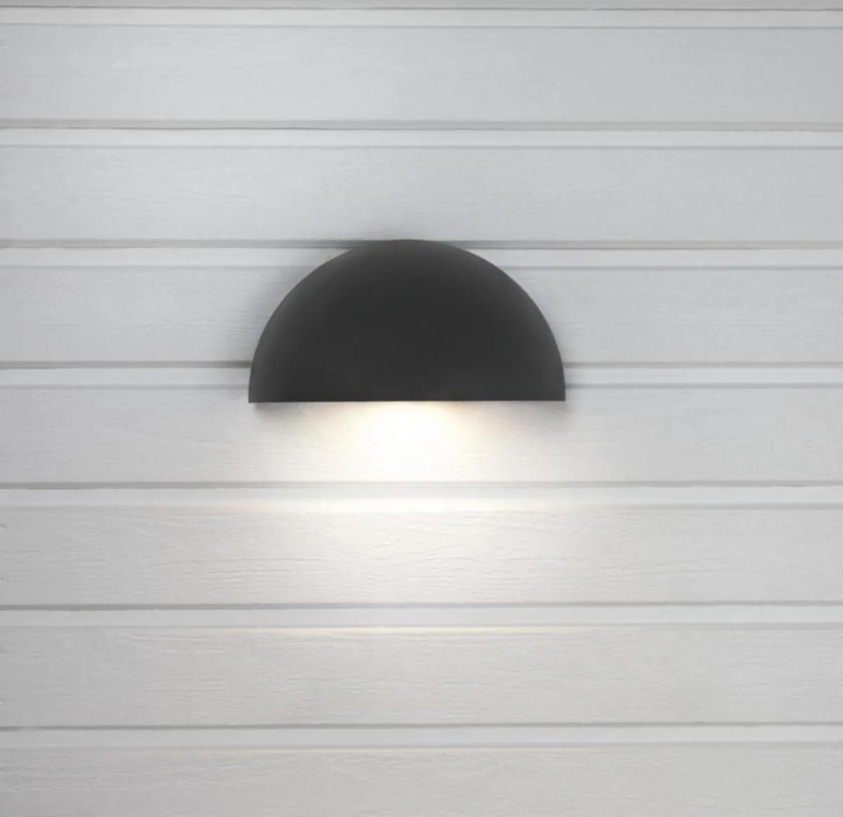 Seinävalaisin ulko Hide-a-lite Arc LED - SEINÄVALAISIN ULKO HIDE-A-LITE ARC ANTRASIITTI 4000K