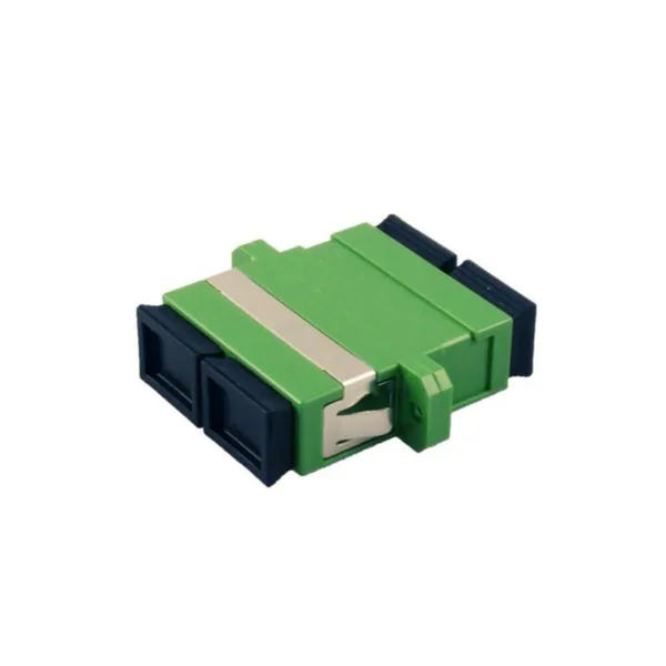 Adapteri LA-FIBER SM SC APC DUPLEX VIHREÄ