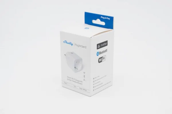 Älypistorasia Shelly Plug M GEN3 WHITE