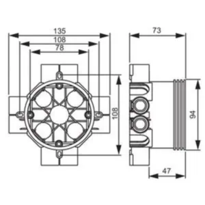 Jakorasia ABB AU8.73 - JAKORASIA ABB AU8.73 JAKORASIA KORKEUS 73MM