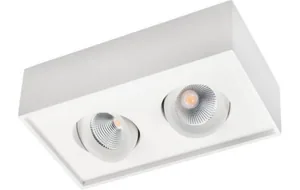 Kattovalaisin SG Cube Lux - KATTOVALAISIN SG CUBE LUX 2X7W 3000K VA IP21