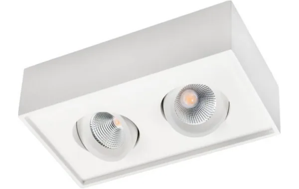 Kattovalaisin SG Cube Lux 2X7W 3000K VA IP21