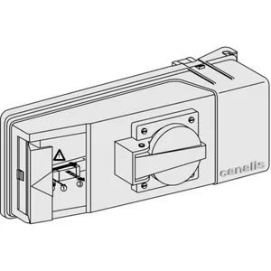Virranotin Schneider Electric Canalis - LIITÄNTÄTARVIKE CANALIS VIRRANOTIN 16A
