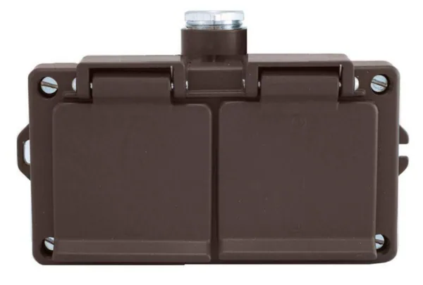 Pistorasia Selcast 2-os IP44 16A 1xPK16