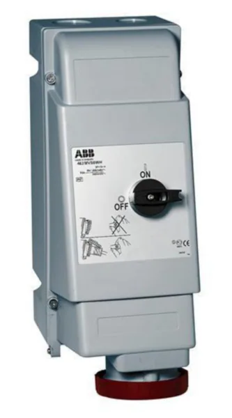 Voimapistorasia Amphenol Critical & Safe IP67 5-NAP 63A 6H 3P+N+E KYTK