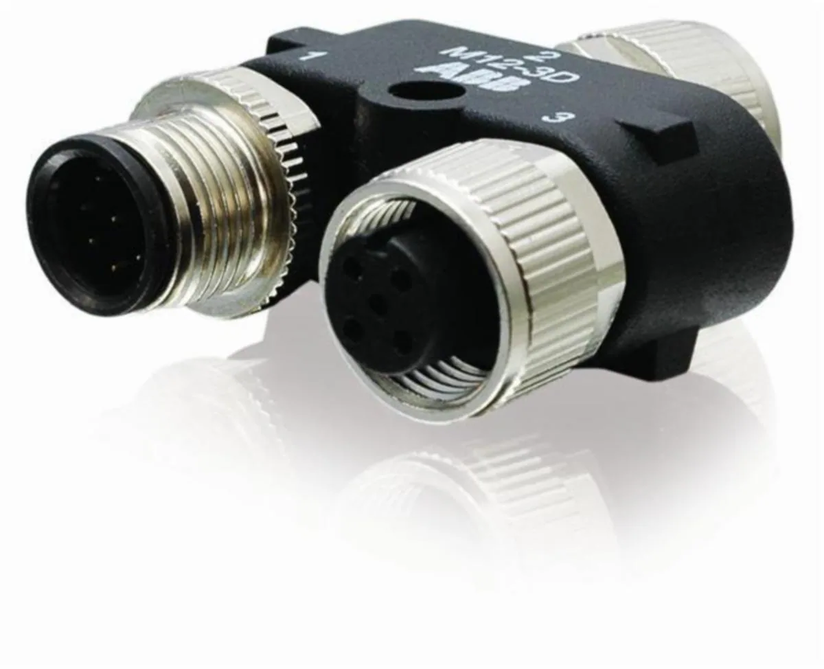 Adapteri ABB Jokab Safety - ADAPTERI JOKAB SAFETY M12-3A M12 Y-LIITINHAARA