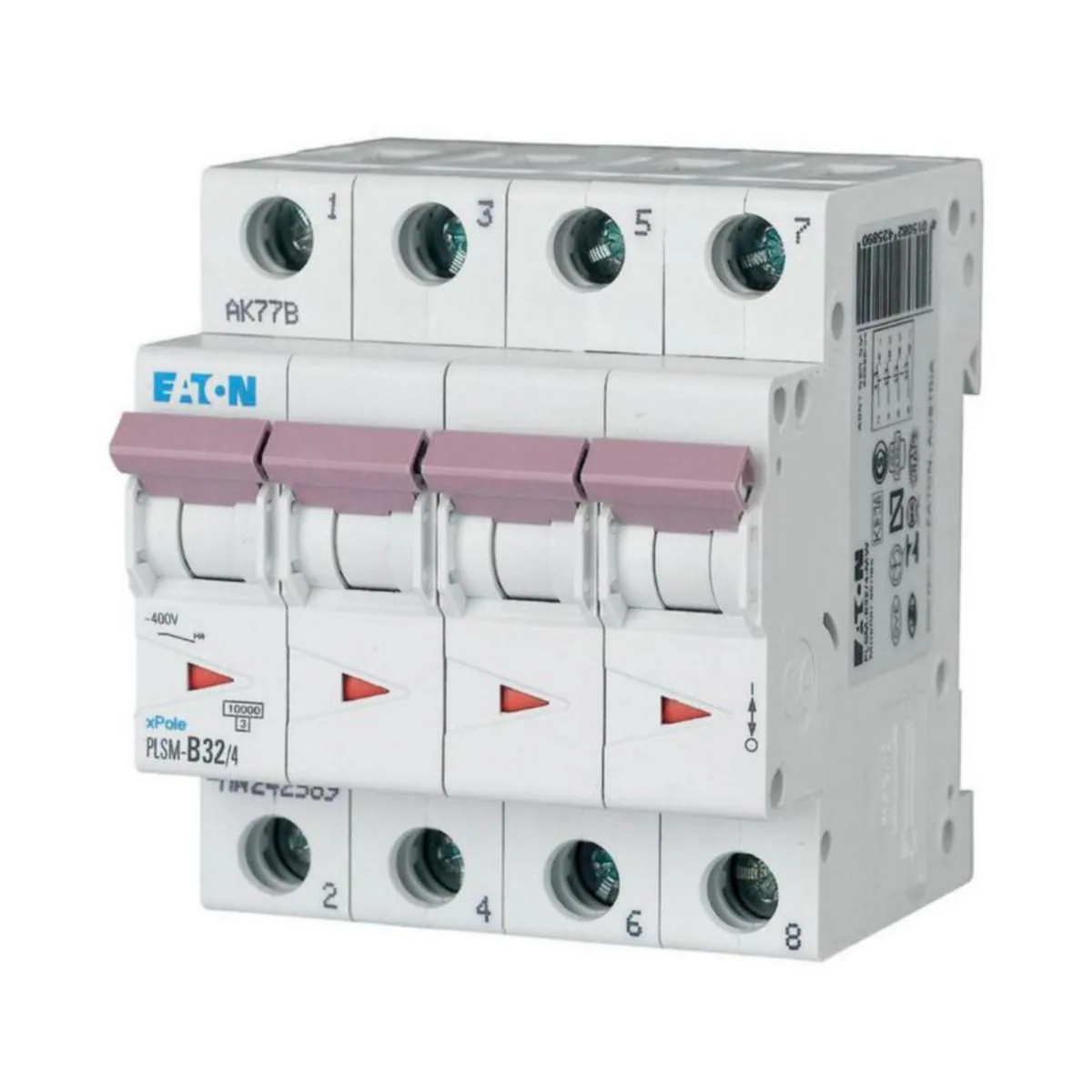 Johdonsuojakatkaisija Eaton Xpole PLSM-C32/4-MW
