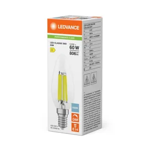 Kynttilälamppu Ledvance Performance Classic - KYNTTILÄLAMPPU LEDVANCE CLB 5,9W/865 806LM E14 DIM CL
