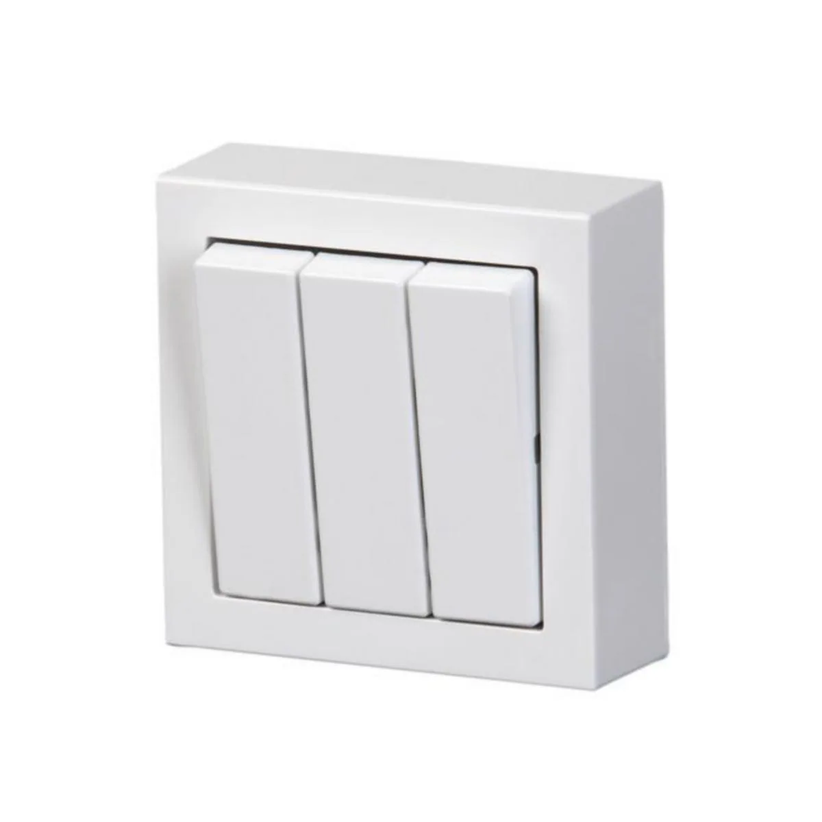 Kytkin ABB Impressivo pinta-asennus - KYTKIN IMPRESSIVO 1+1+1/16AX/250V/IP21 PPJ2X VAL