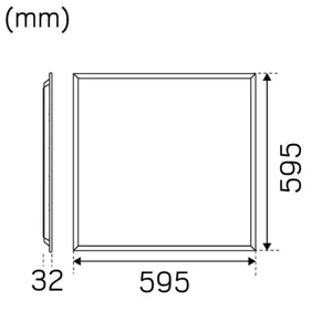 Moduulivalaisin Hide-a-lite Sky OP - MODUULIVALAISIN SKY OP IP40 4350LM 42W 3/4K DA2 CLO