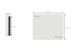 Ohjausyksikkö Schneider Electric Wiser - OHJAUSYKSIKKÖ WISER WISER HOME KESKUSYKSIKKÖ