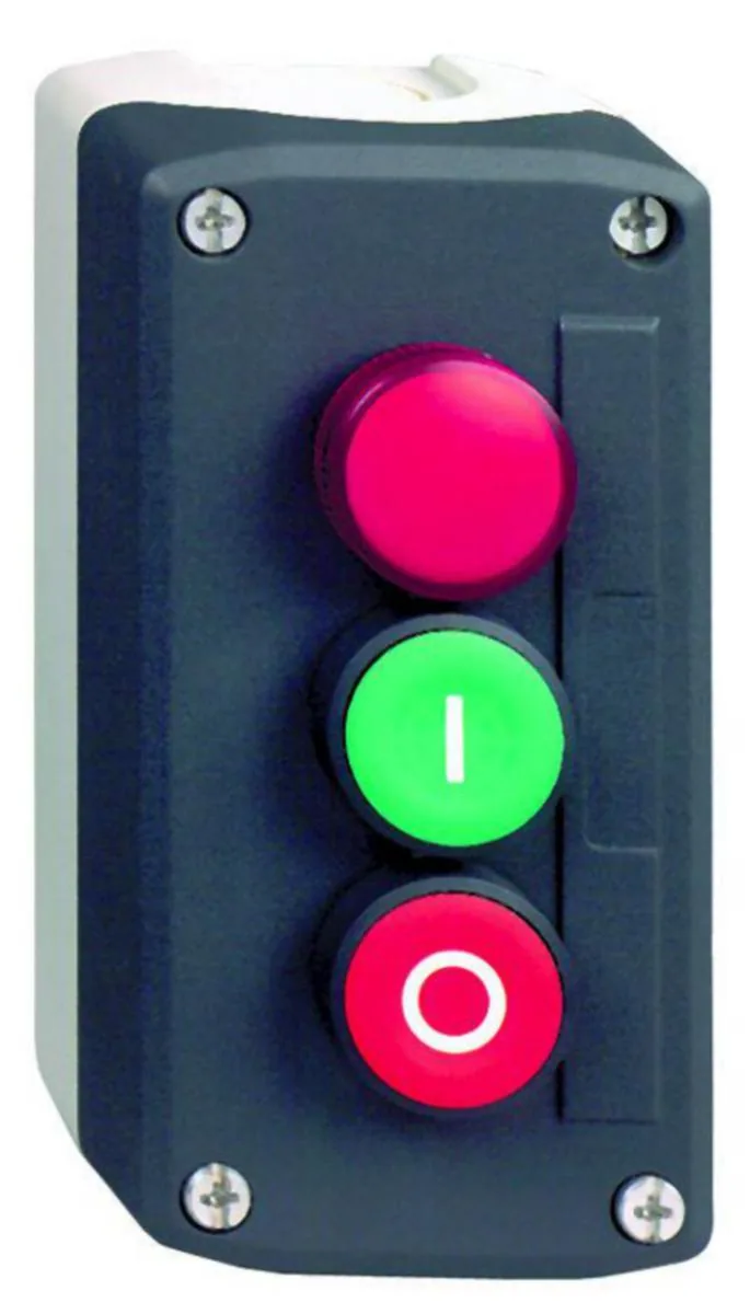Painikekotelo valmis Schneider Electric Harmony XALD363M I-O PAINIKKEET+